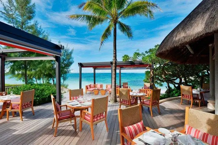 Luncheon deck at Constance Belle Mare Plage – Mauritius