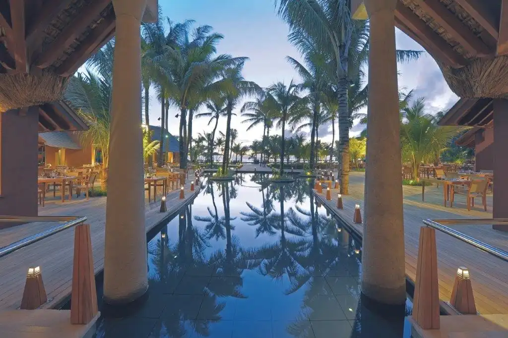 Entrance area at Trou aux Biches – Mauritius